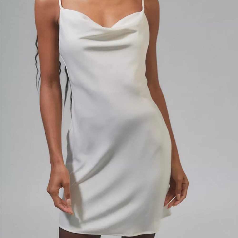 (NEW WITH TAG) Urban Outfitters Mallory Cowl Neck Slip Dress
